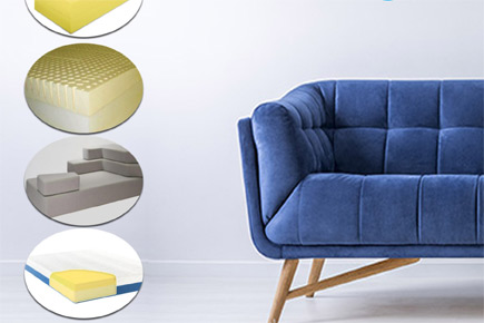  Foam dùng trong các sản phẩm nội thất như nệm, ghế sofa
